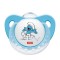 Nuk Trendline Smurfs Πιπίλα Σιλικόνης 0-6m Στρουμφάκια Μπλε 1 τμχ