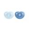 Philips Soothie Silicone Pacifiers for 0-6 months Blue 2pcs
