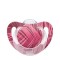 Nuk Genius Color Πιπίλα Σιλικόνη 18-36m Ροζ 1τμχ