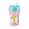Nuk Easy Learning 1-2-3 Fun Cup 18m+ Εκπαιδευτικό Ποτηράκι με Καλαμ...