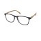 Eyelead Presbytie - Lunettes de lecture E211 Noir avec os de bras en bois