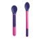 Mam Heat Sensitive Spoons & Cover Ροζ για 6+ μηνών Mam Heat Sensitive Spoons & Cover Ροζ για 6+ μηνών