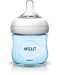 Avent Natural Μπιμπερό 0m+ Θηλή Ροής για Νεογνά SCF032/17 Μπλε 125ml