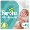 Pampers Active Baby Dry No4 (8-14Kg) 42Τμχ