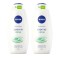 Nivea Promo Creme Aloe Κρεμώδες Αφρόλουτρο 2x750ml