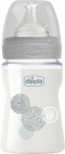 Chicco Γυάλινο Μπιμπερό Well Being Grey Circles, Κατά των Κολικών μ...