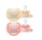 Philips Avent Ultra Soft Ορθοδοντική Πιπίλα Σιλικόνης Κίτρινο/Ροζ 0...
