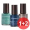 Korres Πακέτο Βερνίκια Νυχιών 3 τεμάχια Green-Taupe-Blue (1+2 δώρο)