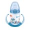 Nuk First Choice Plus Smurfs Μπιμπερό PP με Λαβές 6-18 Μηνών με Ρύγ...