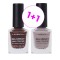 Korres Promo Gel Effect Nail Colour With Sweet Almond Oil No.61 Seashell 11ml & No.35 Cocoa Cream 11ml