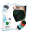 Virshields Filtering Half Mask FFP2 NR Red 10 τεμάχια Virshields Filtering Half Mask FFP2 NR Red 10 τεμάχια