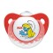 Nuk Trendline Smurfs Πιπίλα Σιλικόνης 0-6m Στρουμφίτα Κόκκινο 1 τμχ