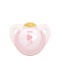 Nuk Trendline Baby Rose & Blue Πιπίλα Καουτσούκ Ροζ Καρδιά  6-18m 1τμχ