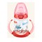 Nuk First Choice Plus Smurfs Μπιμπερό PP με Λαβές 6-18 Μηνών με Ρύγ...