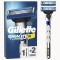 Gillette Mach3 Turbo Shaver 1pc & Replacement Heads 2pc