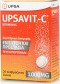 Upsa Upsavit فيتامين C 1000 مجم بنكهة البرتقال 20 قرص فوار