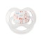 Korres Orthodontic Silicone Pacifiers for 0-6 months Horse White 2pcs
