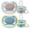 Philips Avent Πιπίλα Ultra Air SCF349 Γκρι/Γαλάζια 18m+, 2 τεμάχια