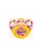 Nuk Classic Happy Kids Ορθοντική Πιπίλα Καουτσούκ 18-36m Ροζ/Φρούτα...
