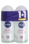 Nivea Déodorant Roll on Pearl Beauty 50ml 1+1 Cadeau