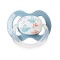 Korres Orthodontic Silicone Pacifiers for 6-18 months Birds Blue 2pcs