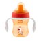Детская бутылочка Chicco Educational 6 месяцев+ Оранжевая 200мл