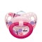 Nuk Happy Days Ορθοδοντική Πιπίλα Σιλικόνης 18-36m Ροζ 1τμχ