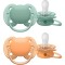 Philips Avent Πιπίλες Ultra Soft Πράσινο/Πορτοκαλι 18m+, 2τμχ