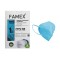 Famex Mask Μάσκες Προστασίας FFP2 NR Γαλάζιο 10 τεμάχια