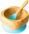 Eco Rascals Set Bowl & Spoon Blue Eco Rascals Set Bowl & Spoon Blue
