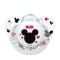 Nuk Trendline Disney Mickey Ορθοδοντική Πιπίλα Σιλικόνης Άσπρο 0-6m...