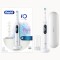 Oral-B iO Serie 8 Elektrische Zahnbürste mit Timer und Drucksensor Weißer Alabaster