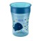 Nuk Easy Learning Magic Cup 8m+ Εκπαιδευτικό Ποτηράκι με Καινοτόμο Χείλος Μπλε Φάλαινα 250ml