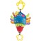 Playgro Musical Pullstring Octopus, Κρεμαστό Μελωδικό Χταπόδι 0+
