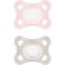 Mam Comfort Πιπίλα Σιλικόνης Ροζ/Μπεζ 0-3m, 2 τεμάχια