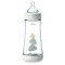 Biberon in plastica Chicco Perfect 5 bianco con tettarella in silicone 4+ mesi 300ml