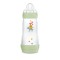 Mam Easy Start Biberon in plastica anticolica con tettarella in silicone 4+ mesi Verde 320 ml