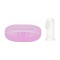 Placaid Baby Finger Toothbrush with Pink Case, 1 pc