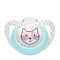 Nuk Genius Color Πιπίλα Σιλικόνης 18-36m Γατάκι 1τμχ