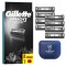 Gillette Mach3 Charcoal Ανταλλακτικά, 8 τεμάχια & 1 Θήκη Champions ...