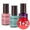 Korres Πακέτο Βερνίκια Νυχιών 3 τεμάχια Purple-Pink-Mint (1+2 δώρο)