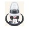 Nuk First Choice Plus Disney Mickey Μπιμπερό PP με Λαβές 6-18m με Ρ...