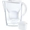 Brita Κανάτα Marella Cool & Maxtra White Πλαστική Με Καπάκι 2400ml