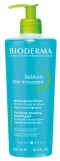 Bioderma Sebium Gel Moussant, Εξυγιαντικό Gel Καθαρισμού 500ml