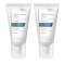 Ducray Promo Duo Melascreen Creme Riche SPF50+ Crema solare viso per acne, 2x40ml