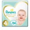 Pampers Premium Care Diapers Size 4 (9-14 kg) - 104 Diapers