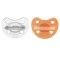 Chicco Physio Forma Luxe Πιπίλα Όλο Σιλικόνη Πορτοκαλί/Γκρι 16-36m ...