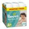 Pampers Monthly Pack Active Baby Dry No4+ (9-16 kg) 152Τμχ