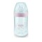 Nuk Nature Sense Μπιμπερό PP Θηλή Σιλικόνης Medium 0-6m Ροζ 260ml