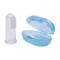 Placaid Brosse à dents à doigts pour bébé avec étui bleu, 1 pièce
